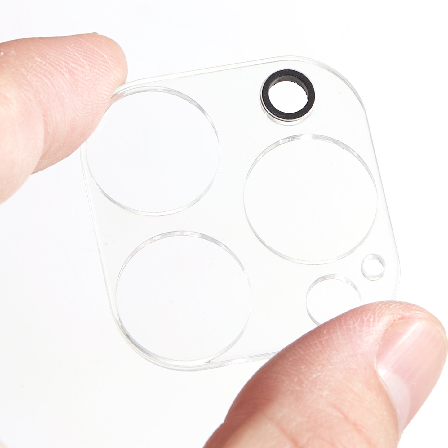 Camera Lens Film for iPhone 15 Pro / 15 Pro Max, 9H Tempered Glass HD Clear Rear Back Camera Protector