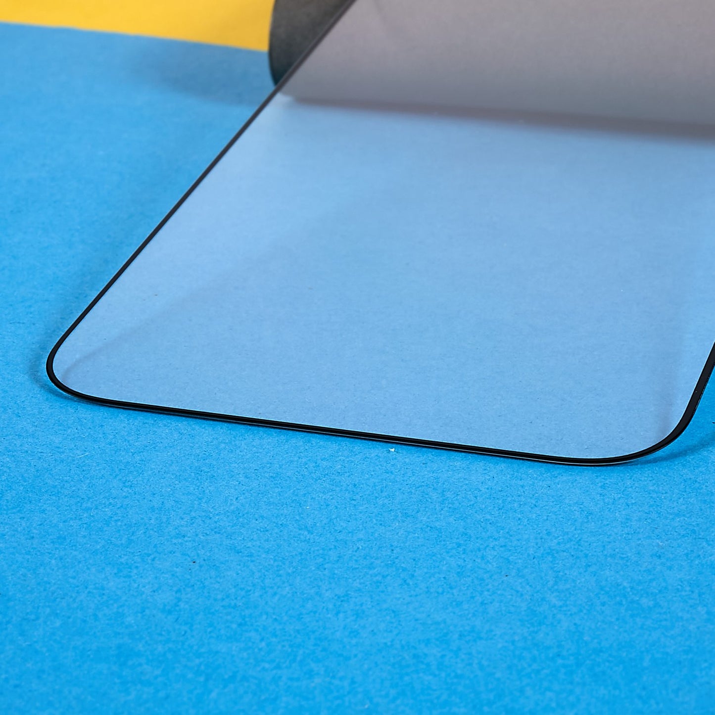 Full Glue Full Screen Protector for iPhone 15 Plus , Silk Printing Tempered Glass Film Secondary Hardening