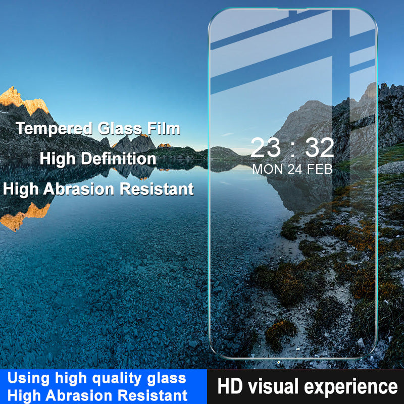 Uniqkart H Series For iPhone 15 Pro Phone Screen Protector Ultra Clear Anti-scratch Tempered Glass Film