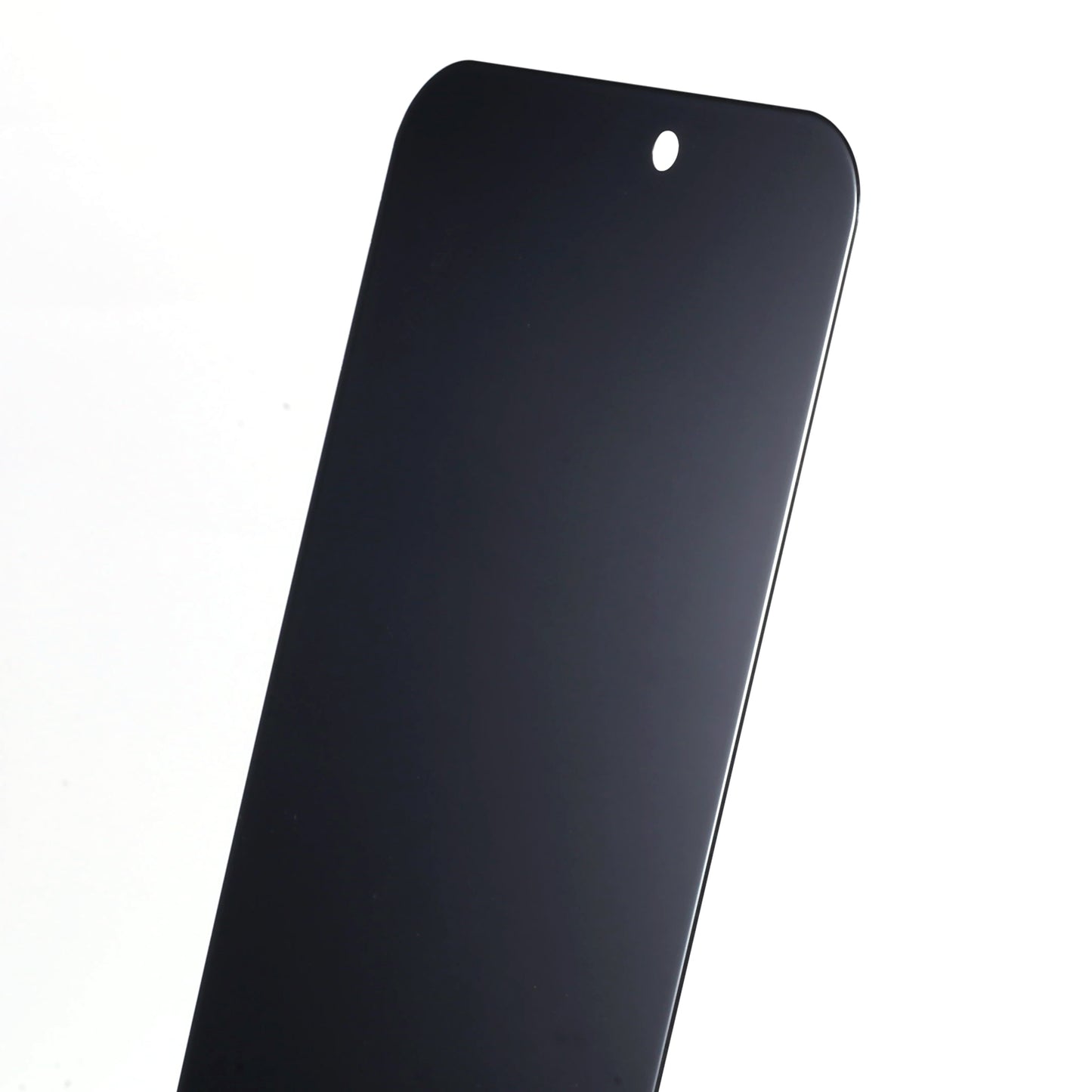 Uniqkart for iPhone 15 Pro Anti-peep High Aluminium-silicon Glass Film Full Glue Silk Printing Full Coverage Screen Protector