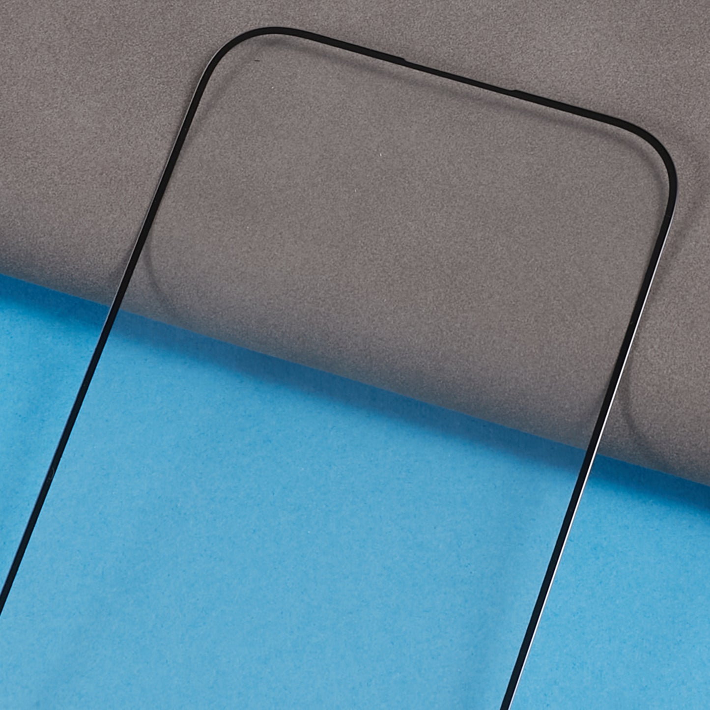 Uniqkart for iPhone 15 Pro Anti-static Screen Protector High Definition Full Cover Full Glue Tempered Glass Film