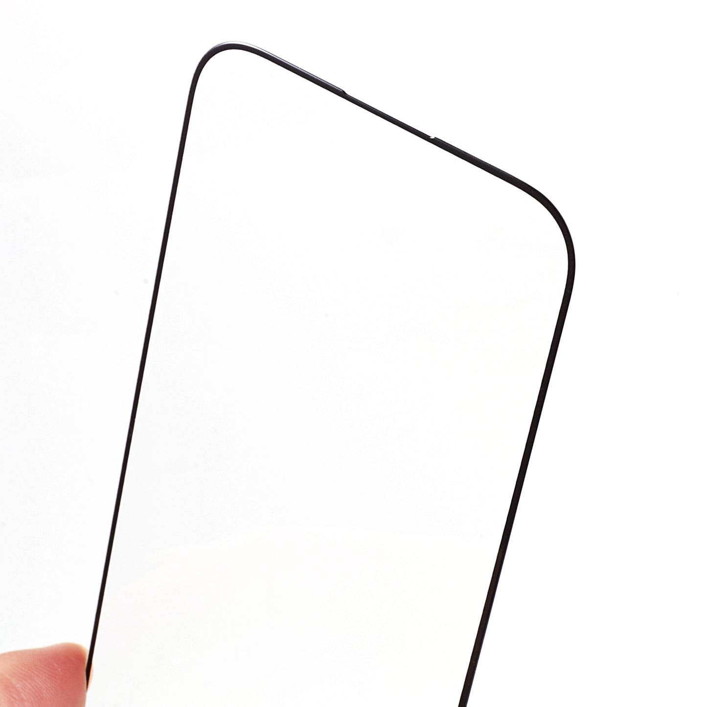 Uniqkart for iPhone 15 Pro Anti-static Screen Protector High Definition Full Cover Full Glue Tempered Glass Film