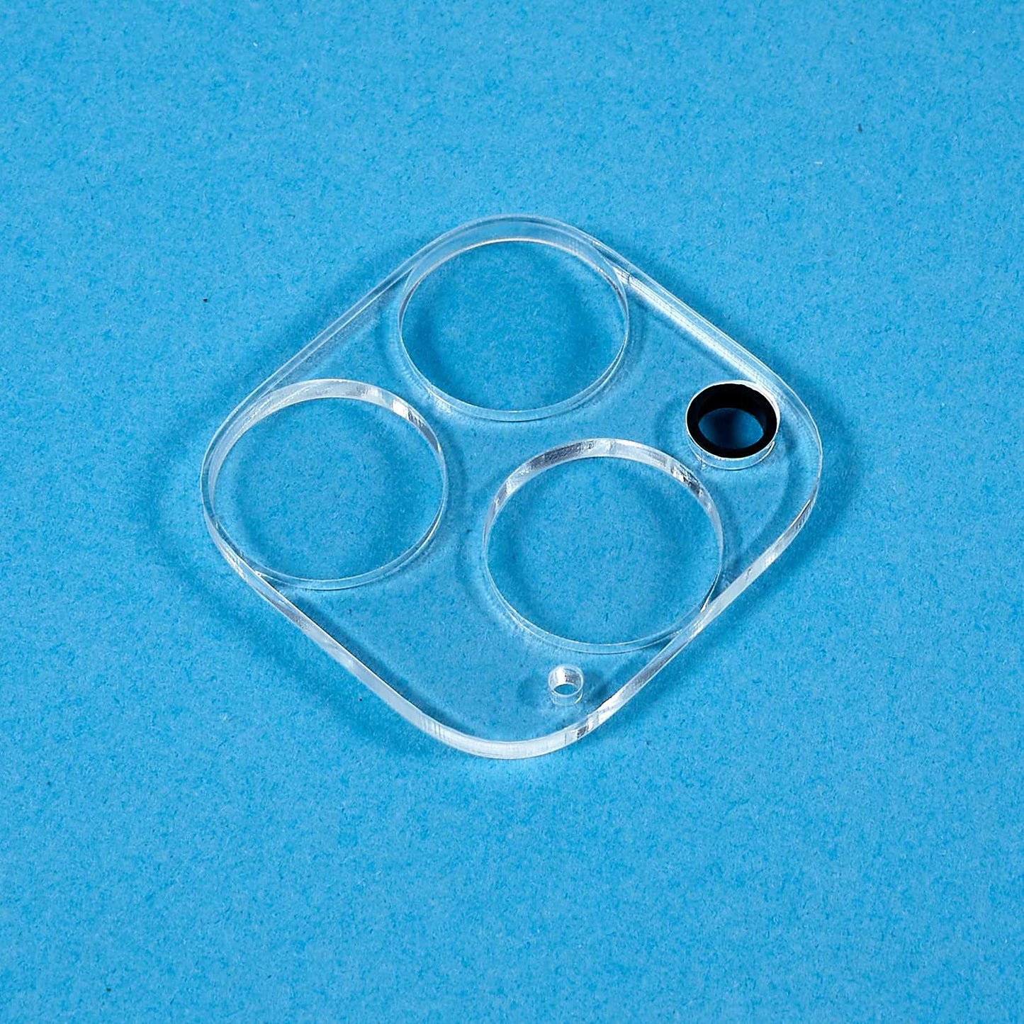 Uniqkart for iPhone 15 Pro / 15 Pro Max Camera Lens Protector Tempered Glass Anti-scratch 3D Phone Rear Lens Film