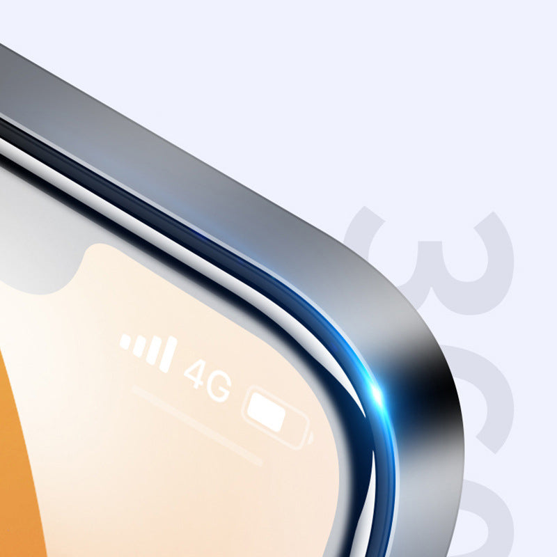 Anti-explosion Phone Screen Protector for iPhone 15 Pro , Tempered Glass Ultra Clear Film