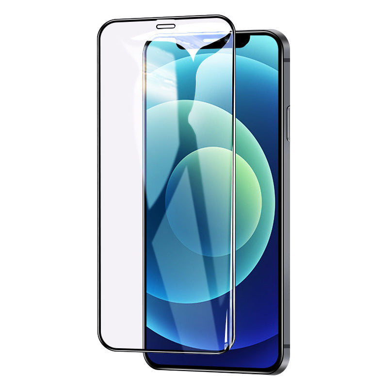 Uniqkart for iPhone 15 Pro Max Tempered Glass Anti-explosion Phone Full Screen Protector HD Clear Screen Film