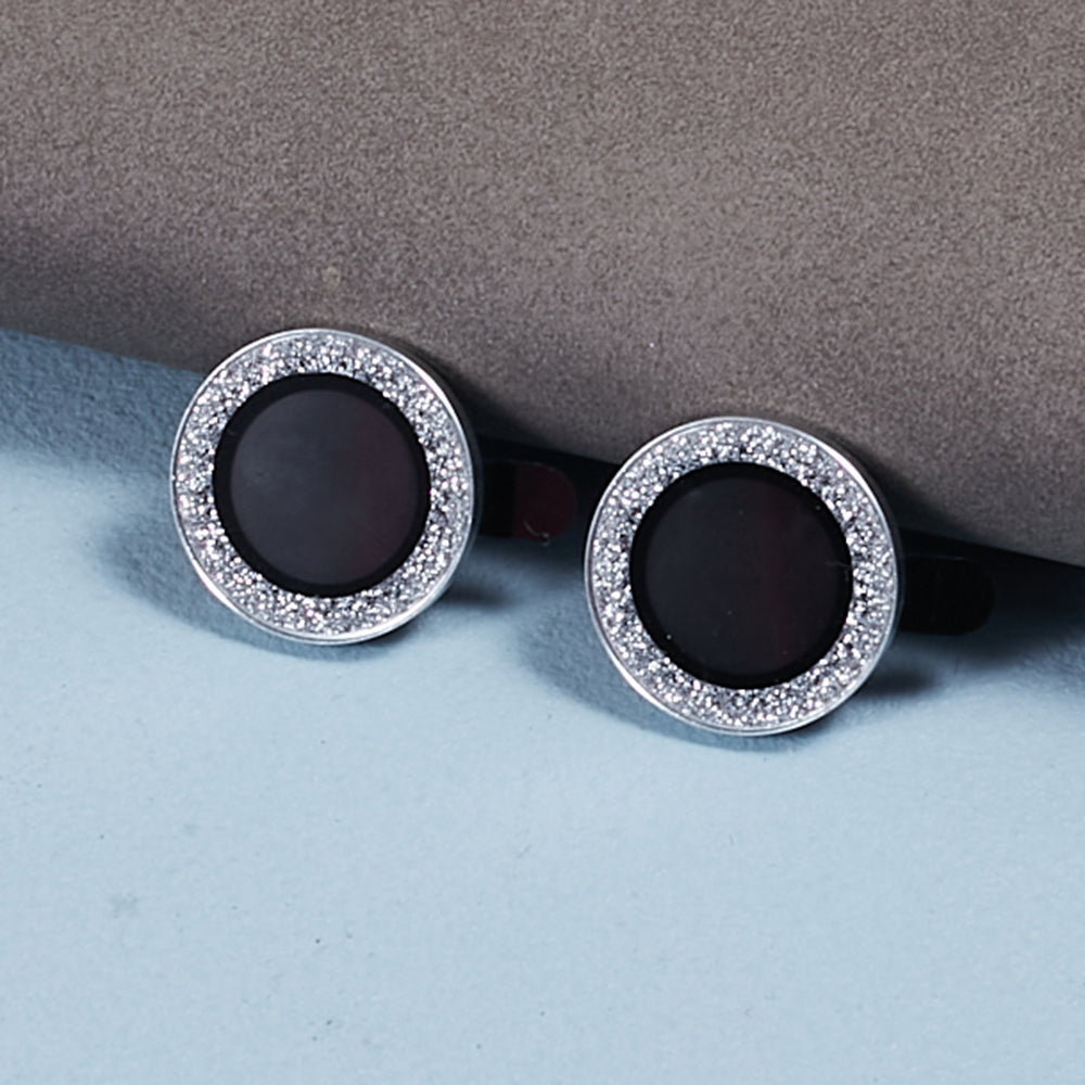 Uniqkart for iPhone 15 / 15 Plus Camera Lens Protector Set Bling Glitter Metal Ring Tempered Glass Lens Film - Silver