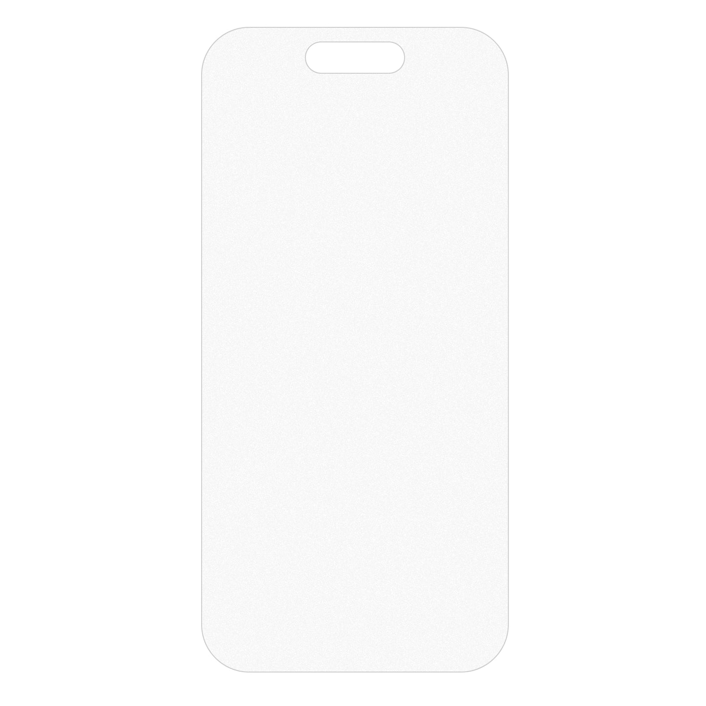 Uniqkart for iPhone 15 / 15 Pro Matte Phone Full Screen Protector Anti-fingerprint Anti-glare Soft TPU Screen Film