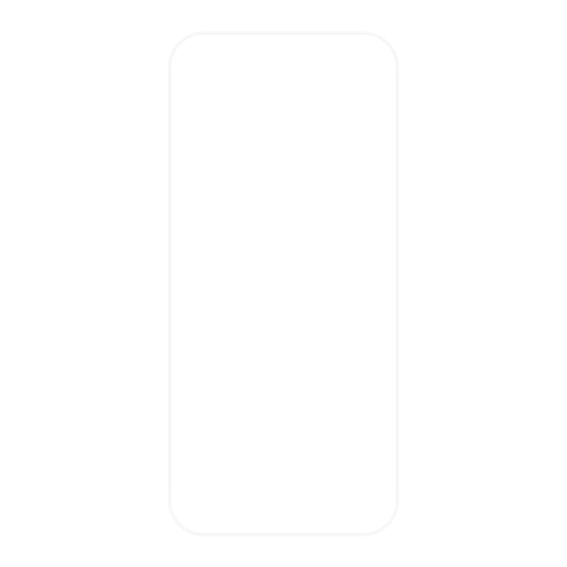 Uniqkart High Aluminum-silicon Glass Screen Protector for iPhone 15 Plus , 0.18mm 2.5D Arc Edge HD Clear Film