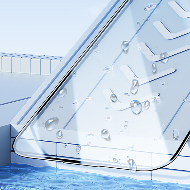 Uniqkart Ultra Clear High Aluminum-silicon Glass Screen Film for iPhone 15 Pro Max Anti-explosion Screen Protector