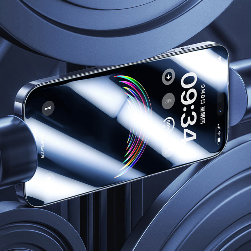 Uniqkart Tempered Glass Screen Protector for iPhone 15 Pro Max Anti-Scratch 0.23mm Ultra-Thin Screen Film for Playing Game