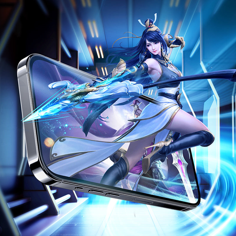 Benks 0.23mm Ultra-Thin Tempered Glass Screen Film for iPhone 15 Pro Matte Screen Protector for Playing Game