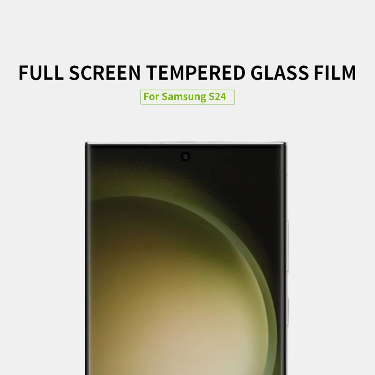 MOFI For Samsung Galaxy S24 JK Tempered Glass Film Series-1 High Aluminum-silicon Glass Full Glue Screen Protector