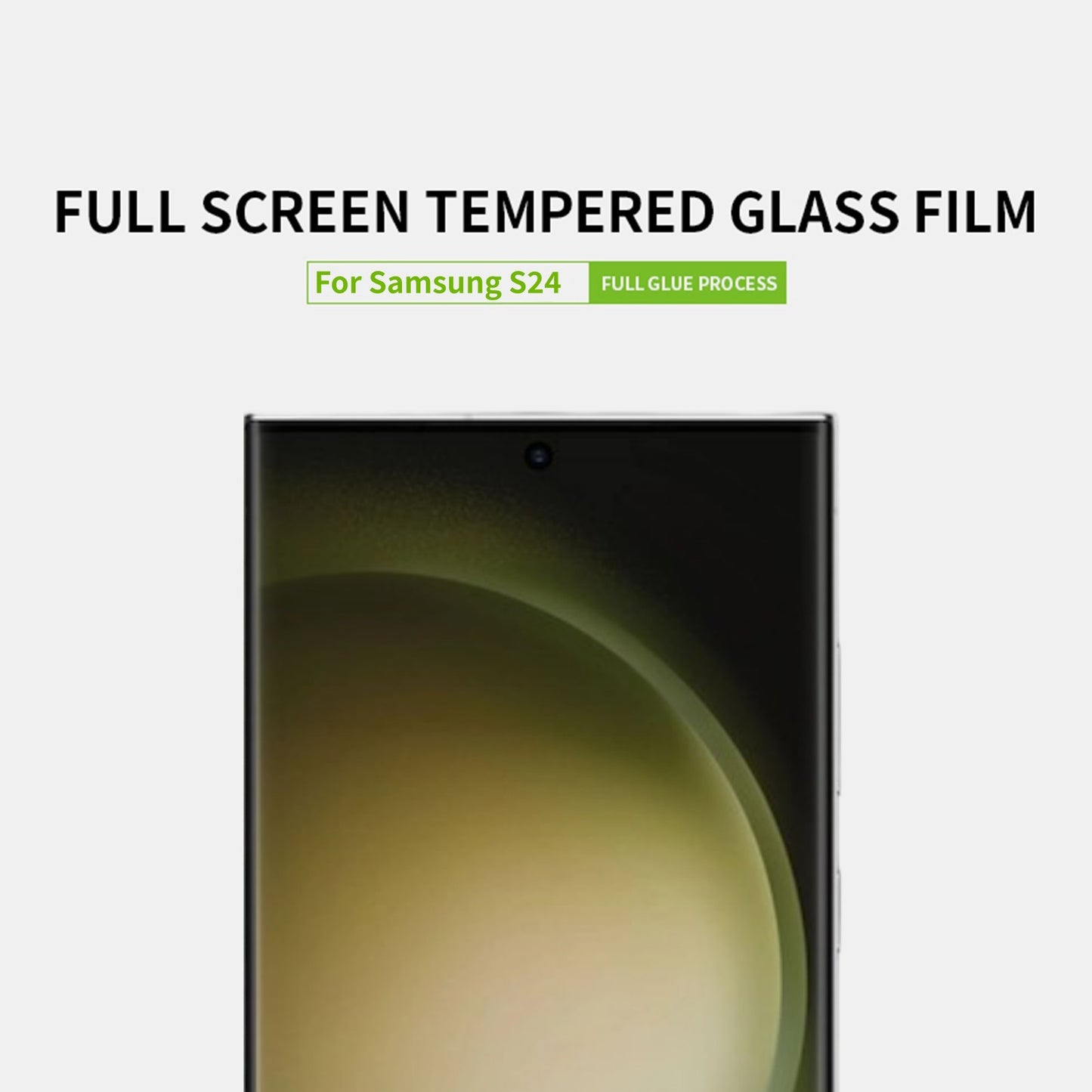 PINWUYO JK Tempered Glass Film Series-2 for Samsung Galaxy S24 Dustproof High Aluminum-silicon Glass Screen Film