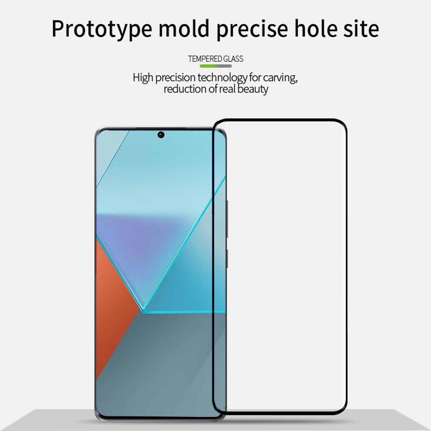 PINWUYO For Xiaomi Redmi Note 13 Pro+ Hot Bending Full Glue Screen Protector 3D Curved HD Clear Film