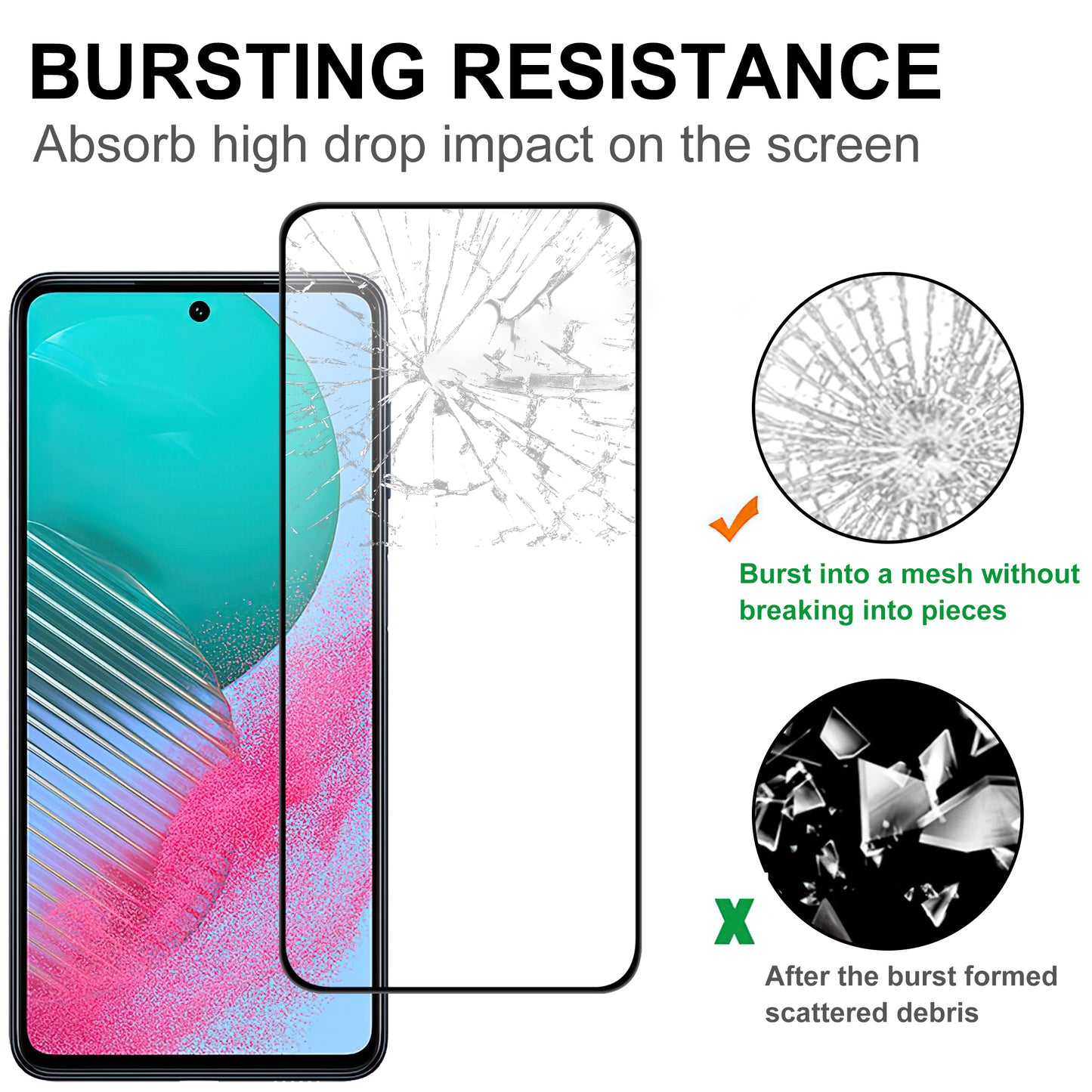 For Samsung Galaxy S24+ Tempered Glass Screen Protector 9H Full Glue Ultra Clear Film (0.1mm Thickness, Support Fingerprint Unlock)
