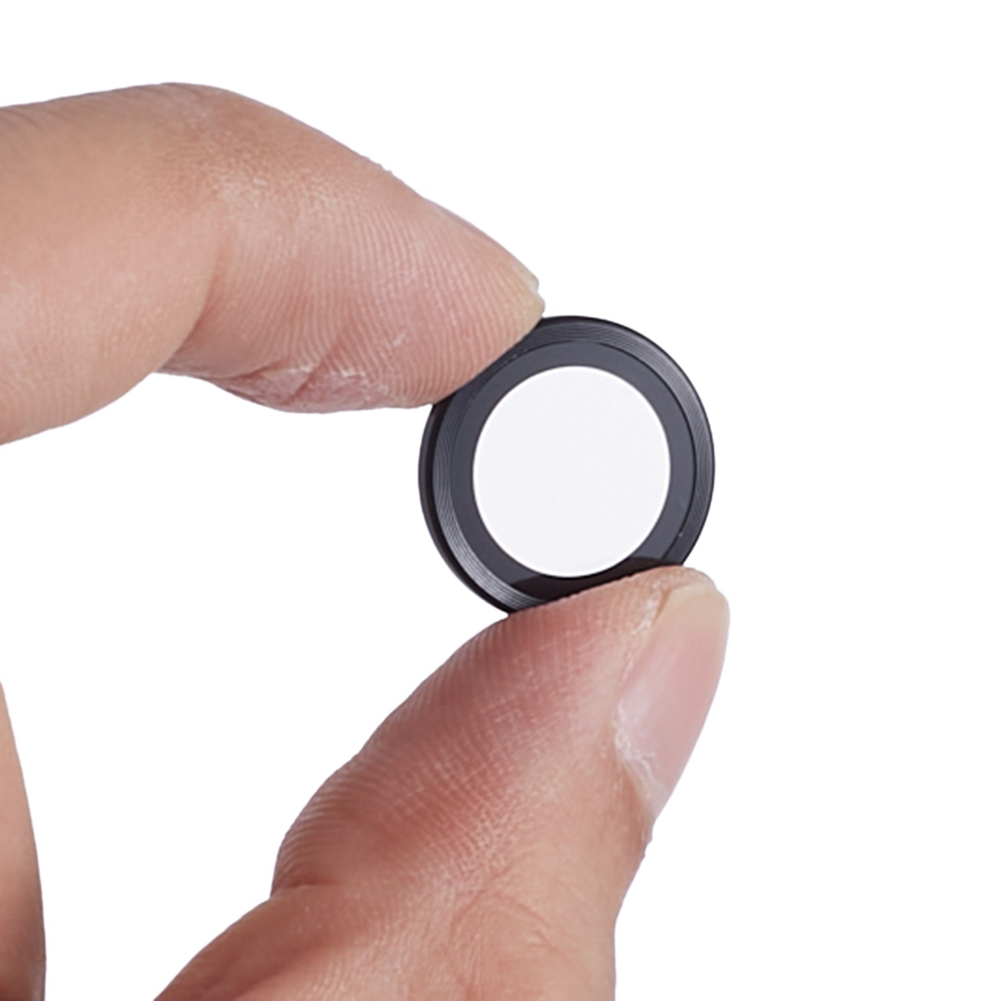 For Samsung Galaxy S24 Ultra Camera Lens Protector Set Electroplating Metal + Tempered Glass Individual Lens Film - Black