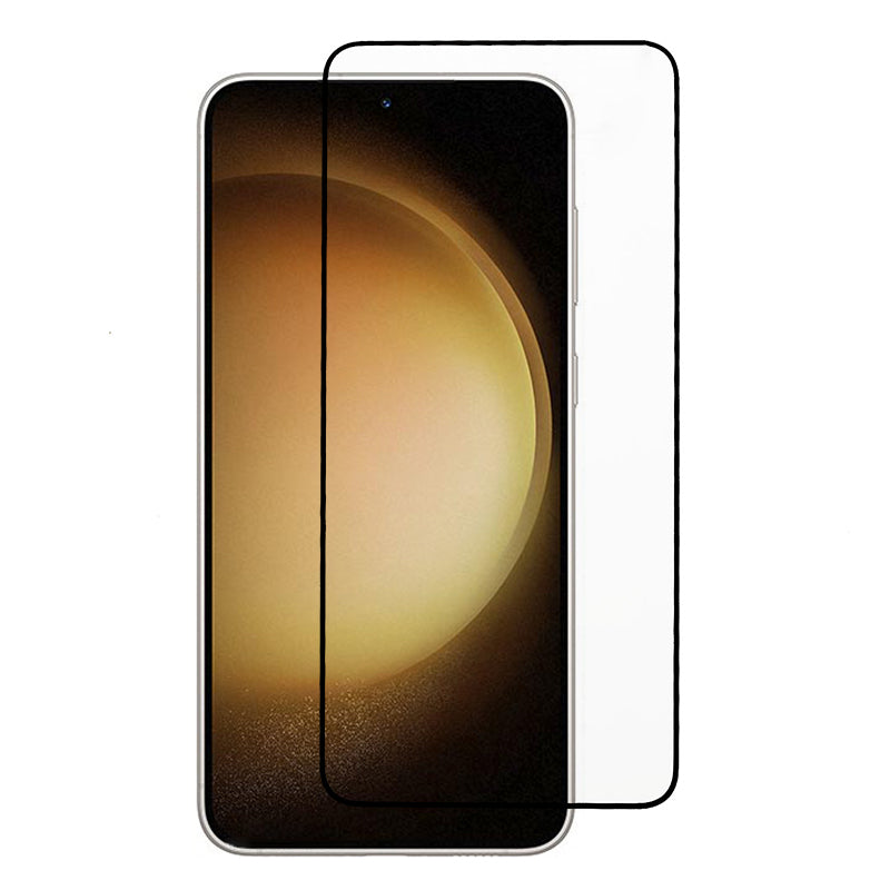 For Samsung Galaxy S24+ Silk Printing Full Glue Secondary Hardening Film Tempered Glass Full Screen Protector