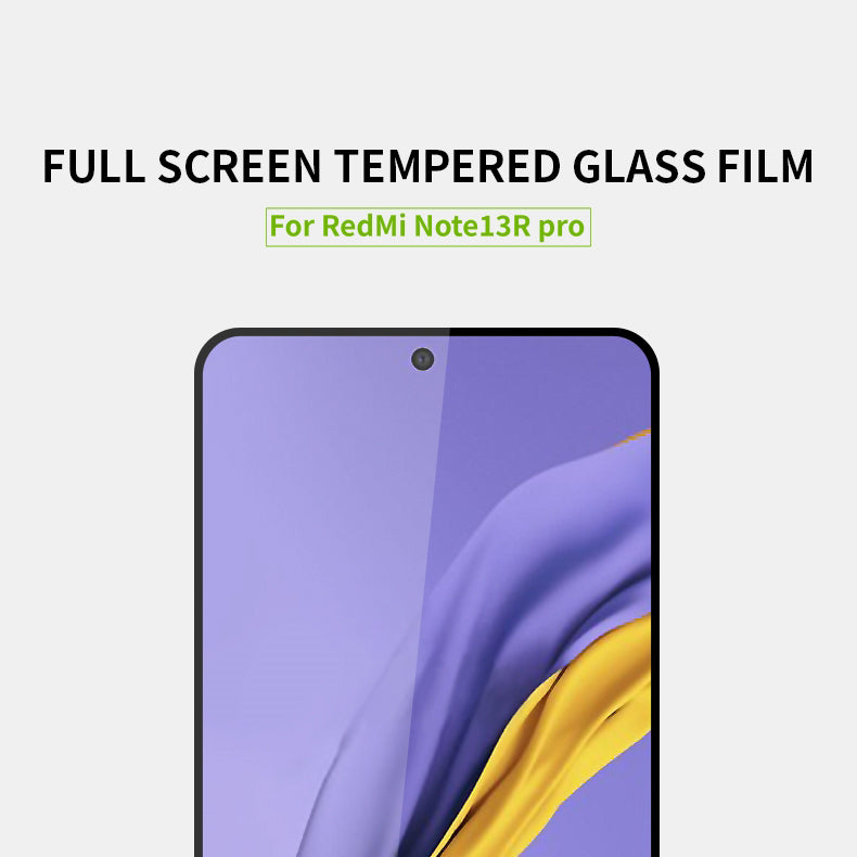 MOFI For Xiaomi Redmi Note 13R Pro 5G JK Tempered Glass Film Series-1 Anti-explosion Full Screen Protector