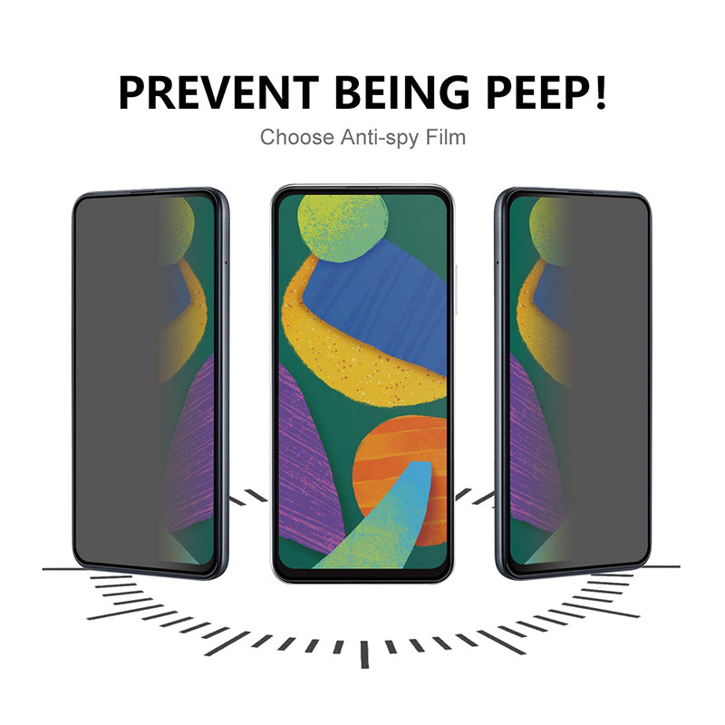 For Samsung Galaxy S24 Privacy Screen Protector Case Friendly Tempered Glass Film
