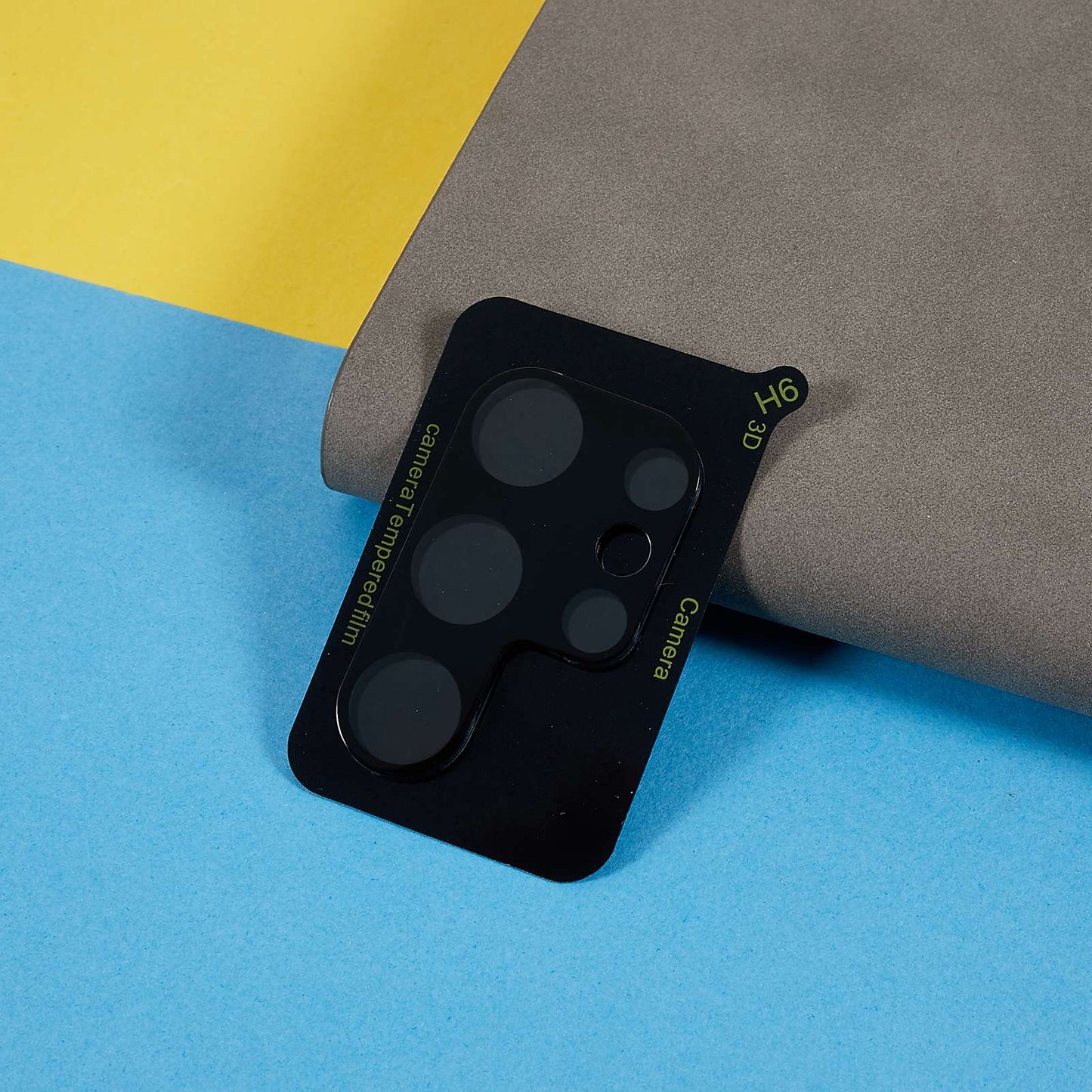 For Samsung Galaxy S24 Ultra Tempered Glass Black Camera Lens Film Silk Printing Lens Protector