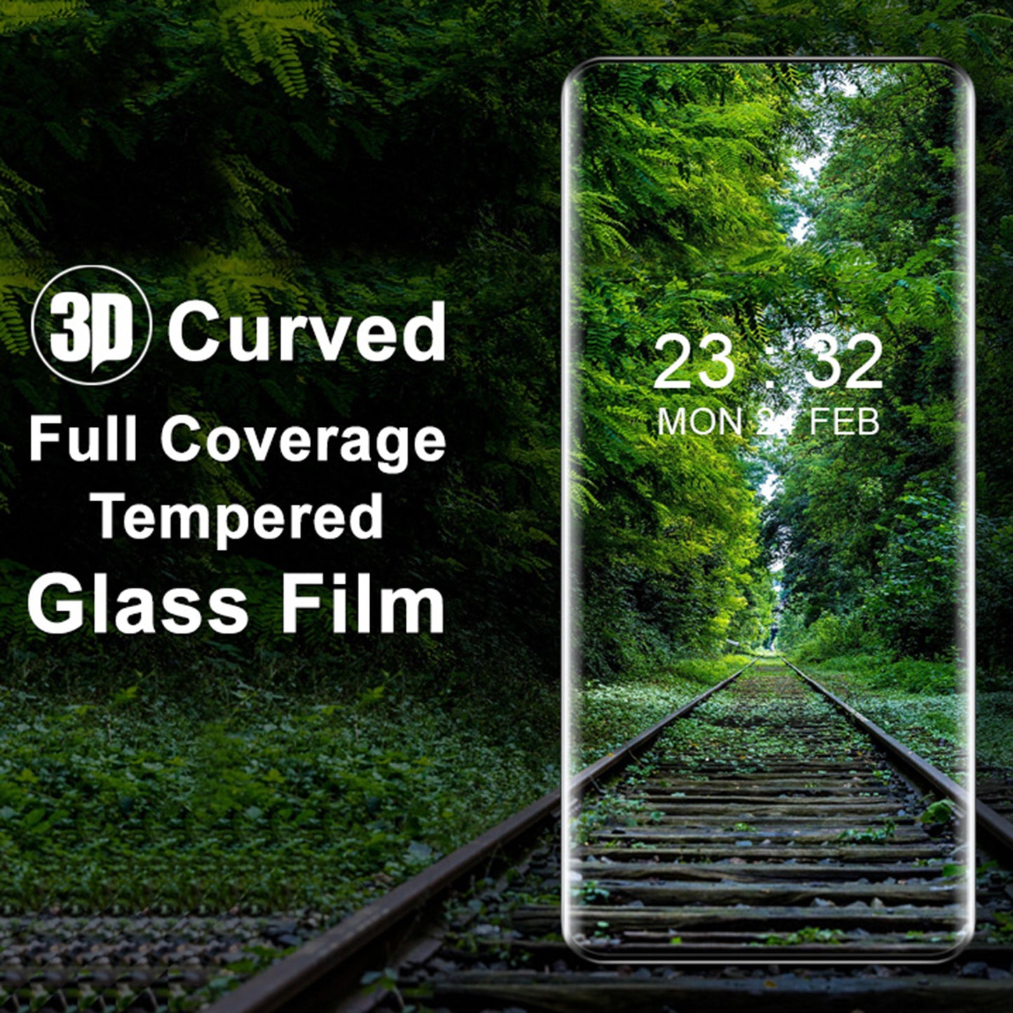 IMAK For vivo X100 5G / X100 Pro 5G Screen Protector 3D Curved No Bubbles HD Tempered Glass Film