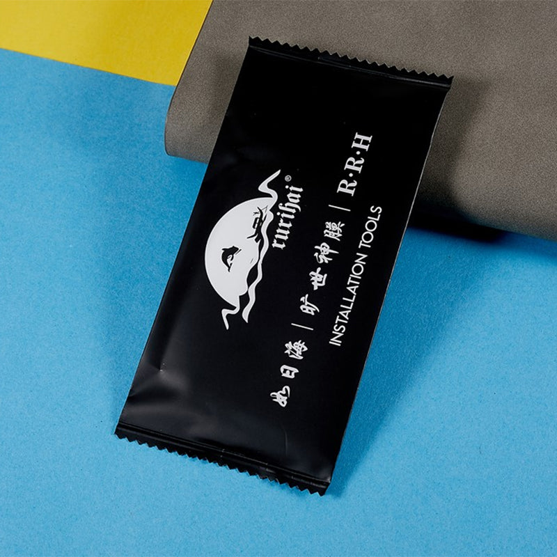 RURIHAI For Samsung Galaxy S24 Ultra AGC Glass Screen Protector 3D Curved Tempered Glass Film (Fingerprint Unlock Support)