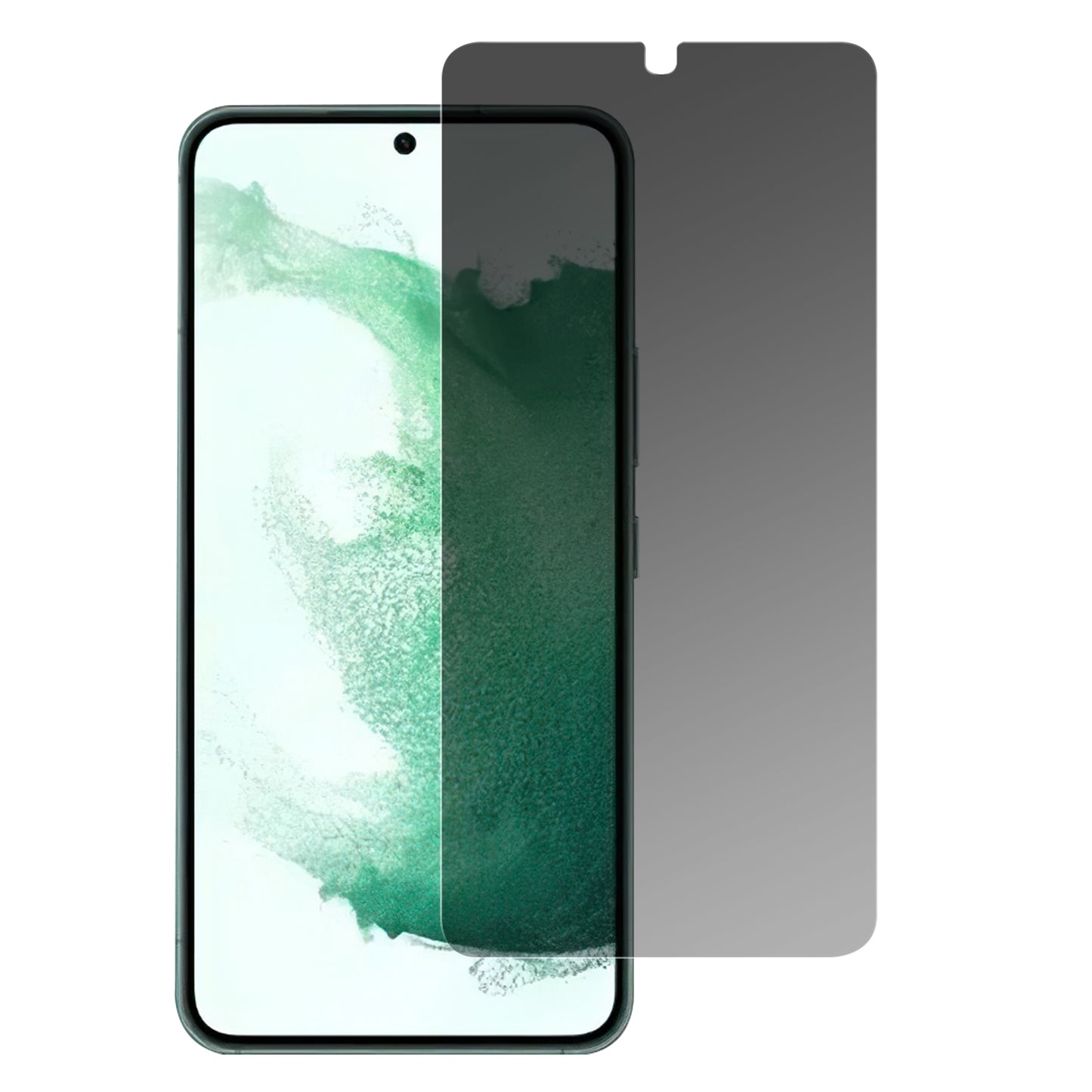 For Samsung Galaxy S24 Anti-spy Screen Protector 2.5D Arc Edge Tempered Glass Film