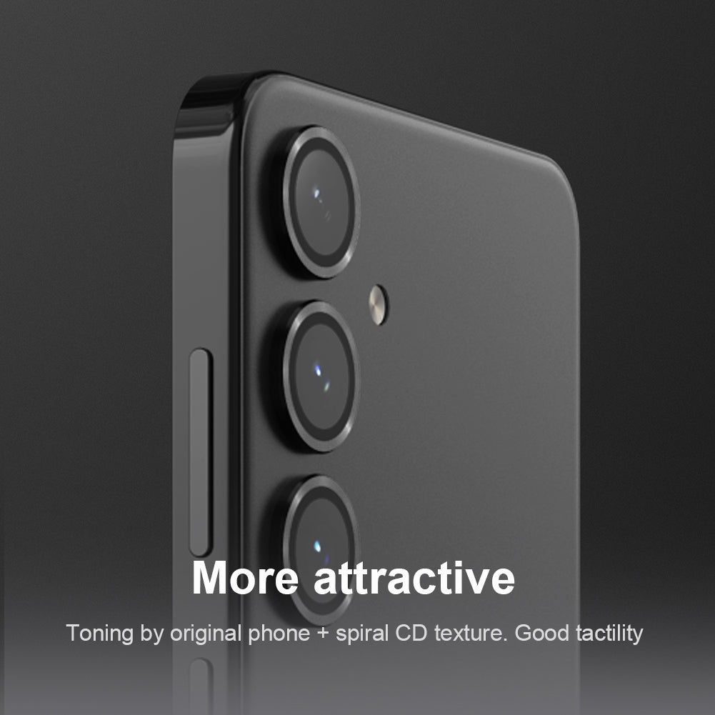 NILLKIN 1 Set For Samsung Galaxy S24 Camera Lens Protector Aluminum+Tempered Glass Lens Film