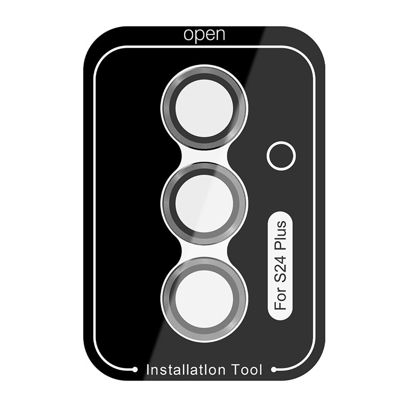 NILLKIN 1 Set For Samsung Galaxy S24 Camera Lens Protector Aluminum+Tempered Glass Lens Film