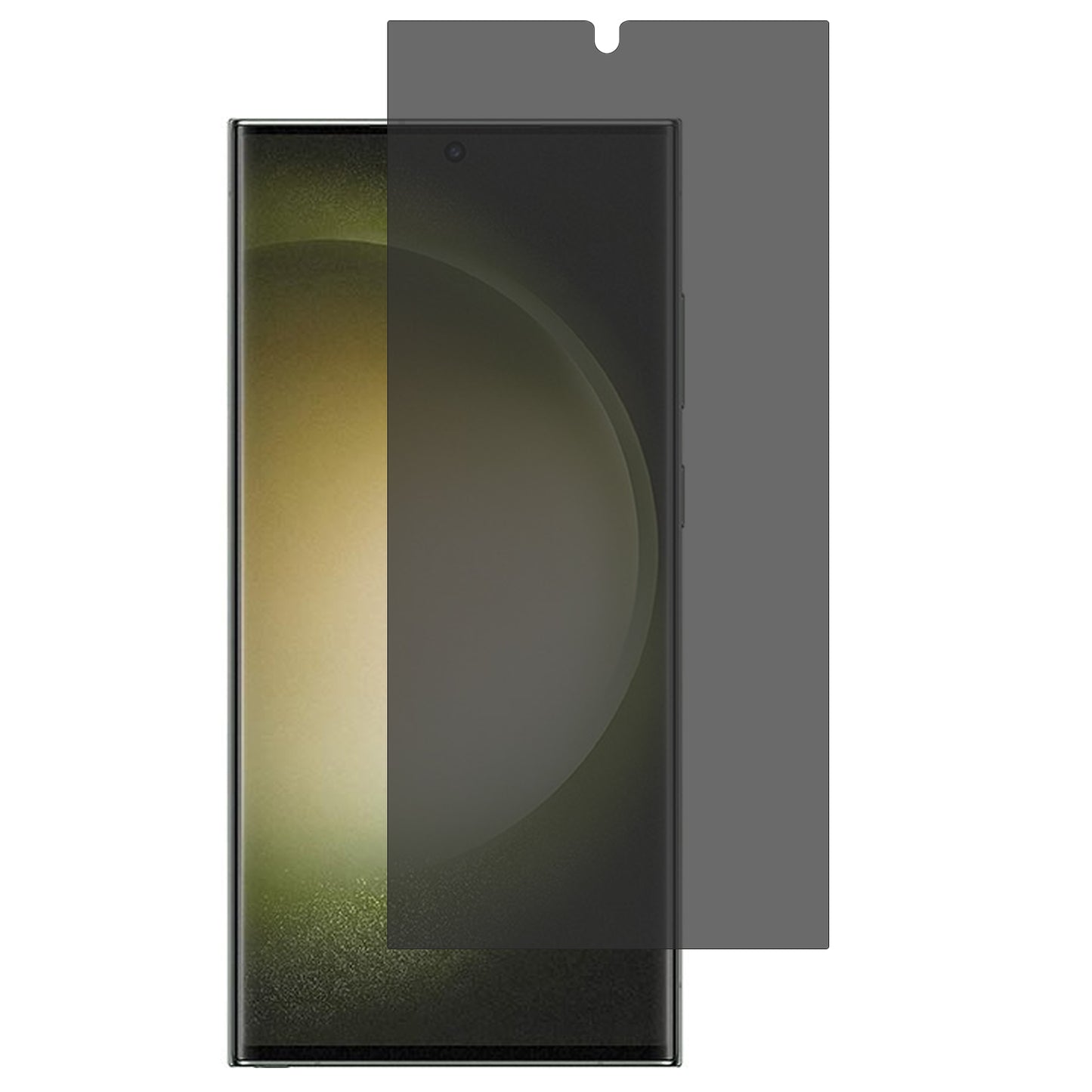 For Samsung Galaxy S24 Ultra 180 Degree Anti-Spy Screen Protector Ultra Thin Tempered Glass Film