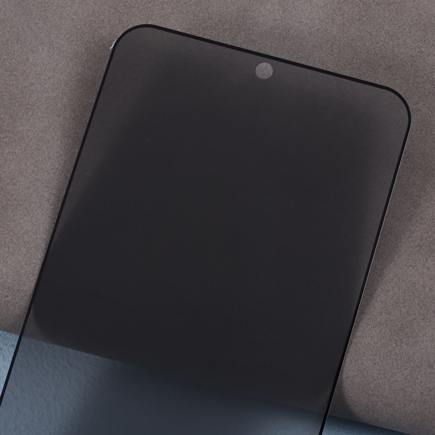 For Samsung Galaxy S24+ Anti-peep Full Screen Protector 180 Degree Tempered Glass Film with Fingerprint Unlock