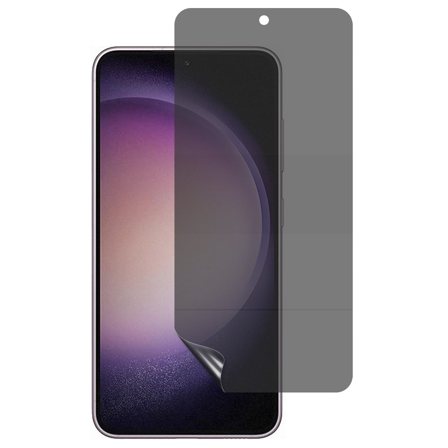 For Samsung Galaxy S24+ 180-Degree Privacy Film Soft TPU Scratch-proof Full Screen Protector