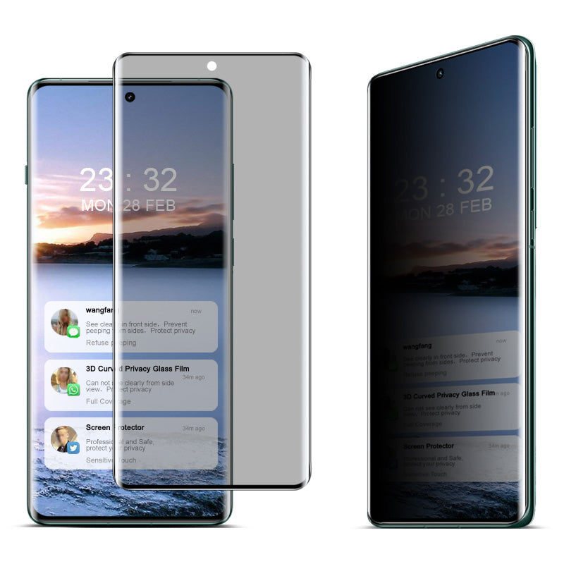 IMAK For vivo X100 5G / X100 Pro 5G Film Full Coverage 3D Curved Anti-peep Screen Protector