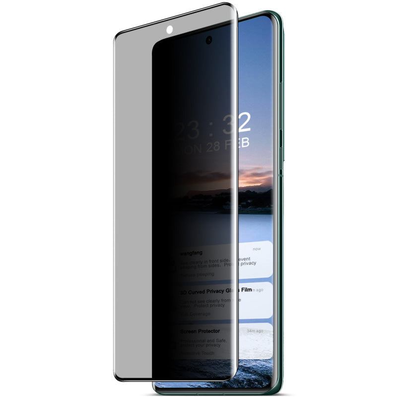 IMAK For vivo X100 5G / X100 Pro 5G Film Full Coverage 3D Curved Anti-peep Screen Protector