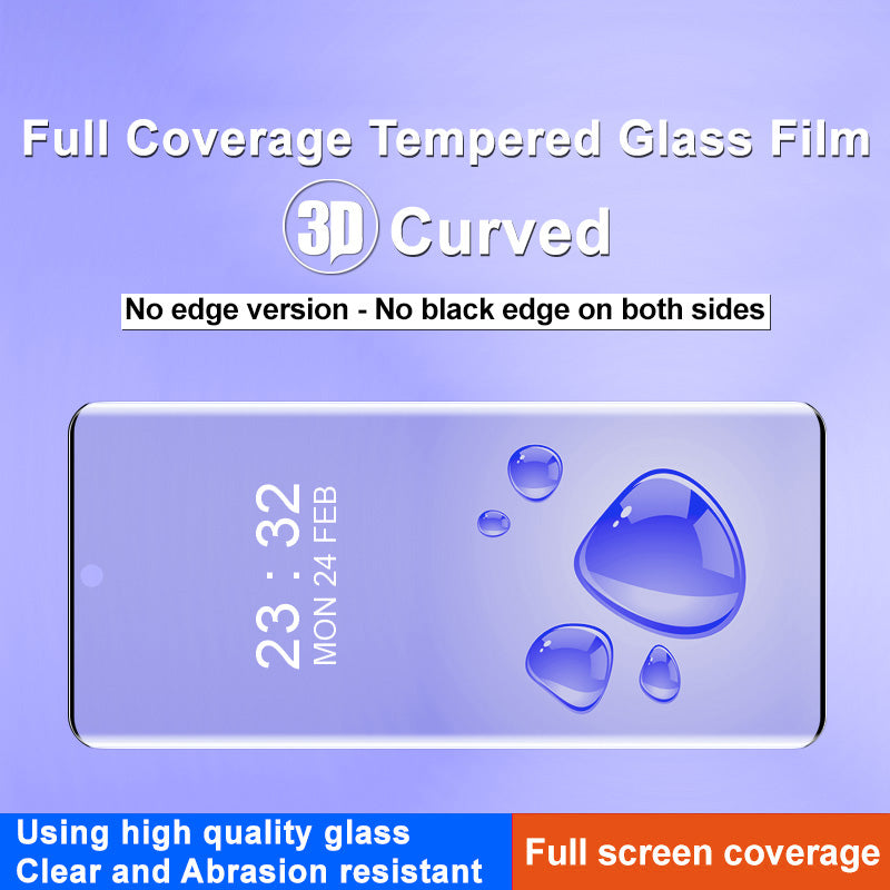 IMAK For vivo X100 5G / X100 Pro 5G Screen Protector Ultra Resistant Tempered Glass Film 3D Curved
