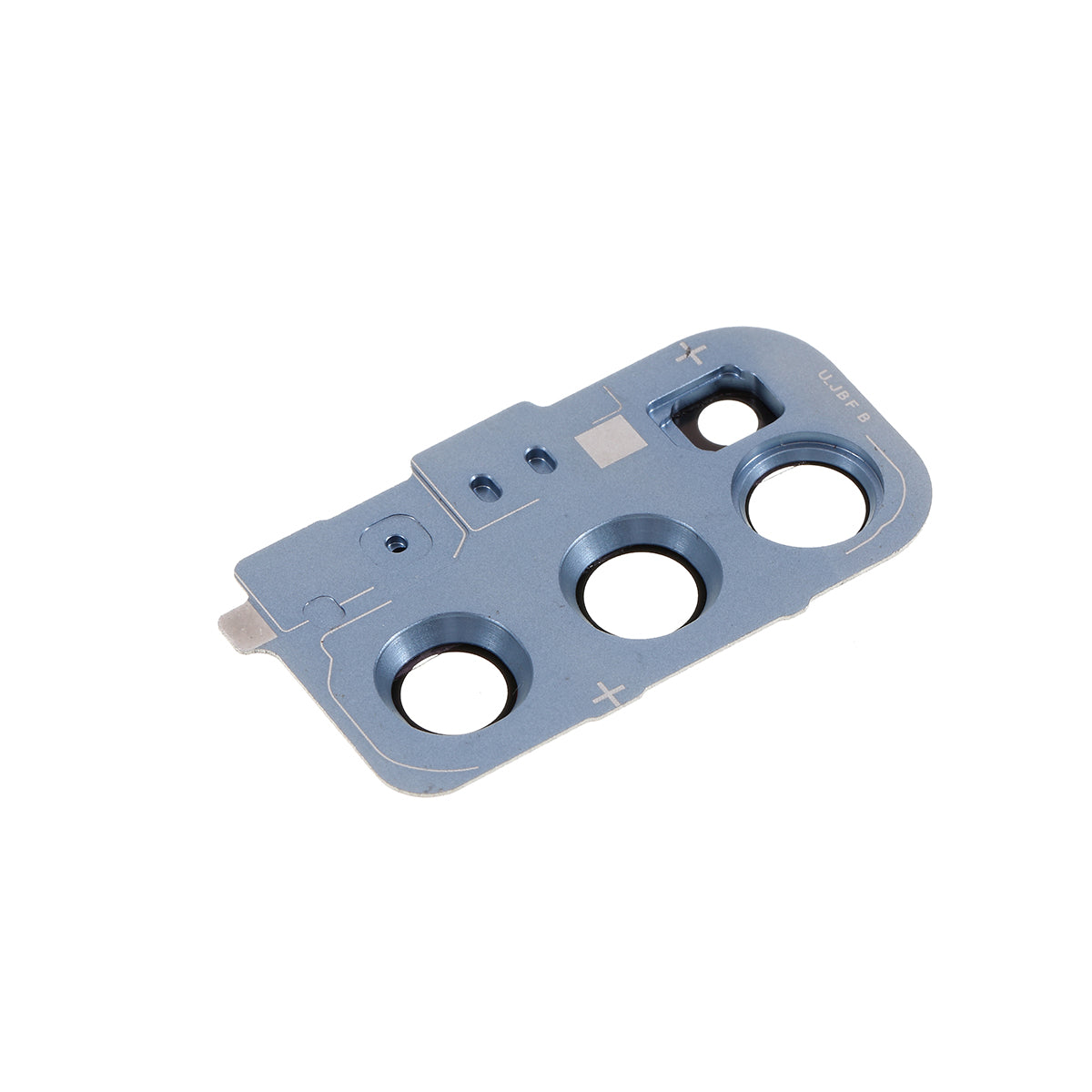 For Samsung Galaxy S20 4G G980 OEM Back Camera Lens Ring Cover with Glass Lens (without Logo) - Blue