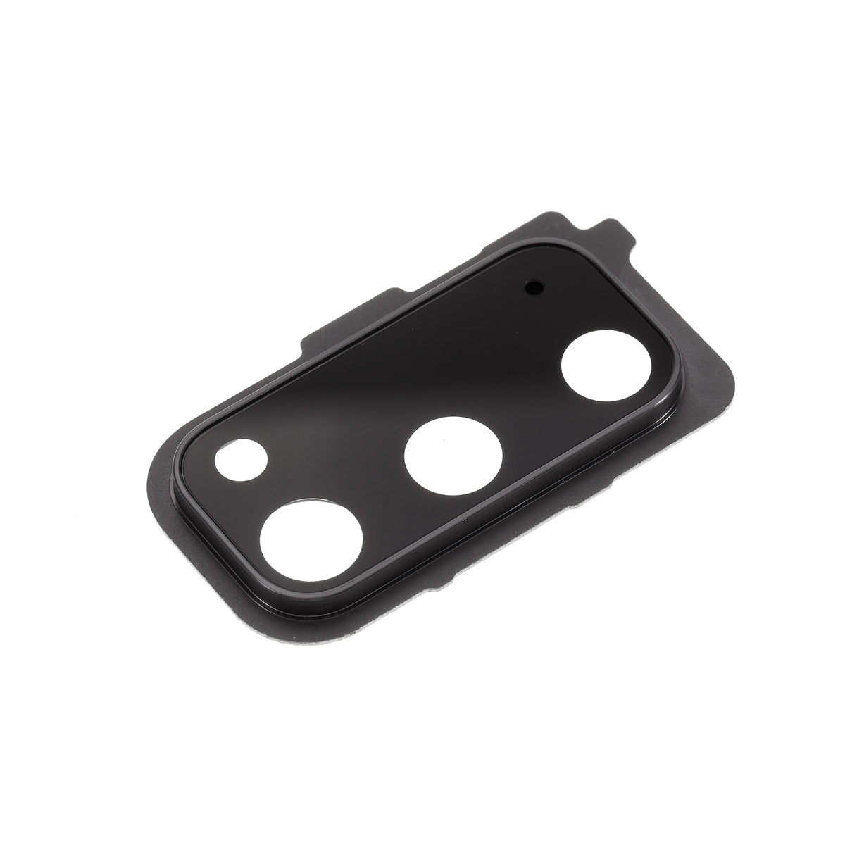 For Samsung Galaxy S20 4G G980 OEM Back Camera Lens Ring Cover with Glass Lens (without Logo) - Black