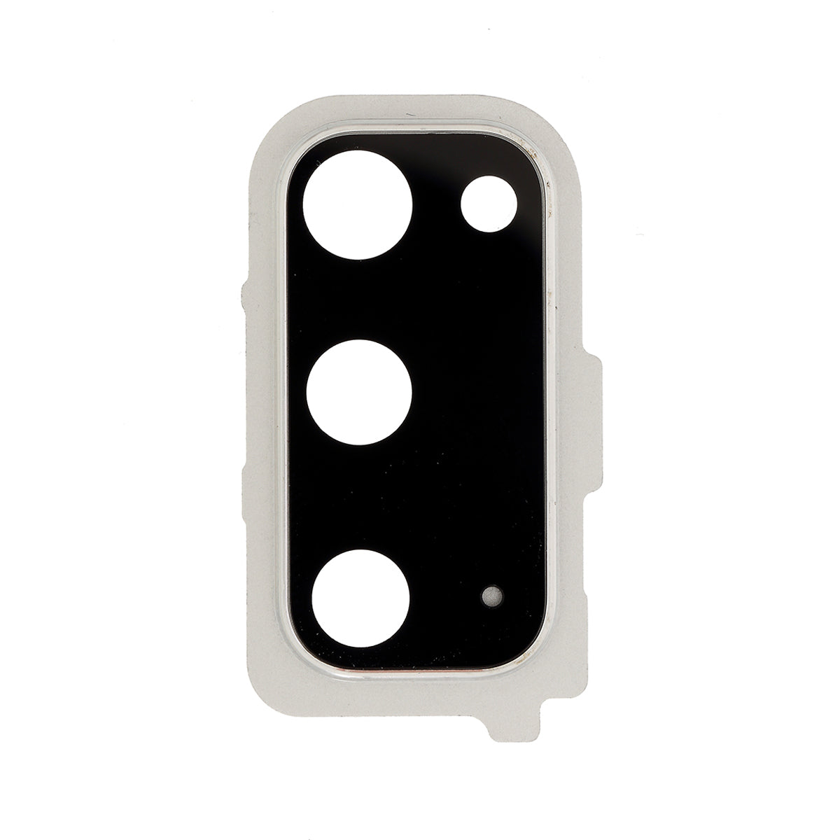 For Samsung Galaxy S20 4G G980 OEM Back Camera Lens Ring Cover with Glass Lens (without Logo) - White