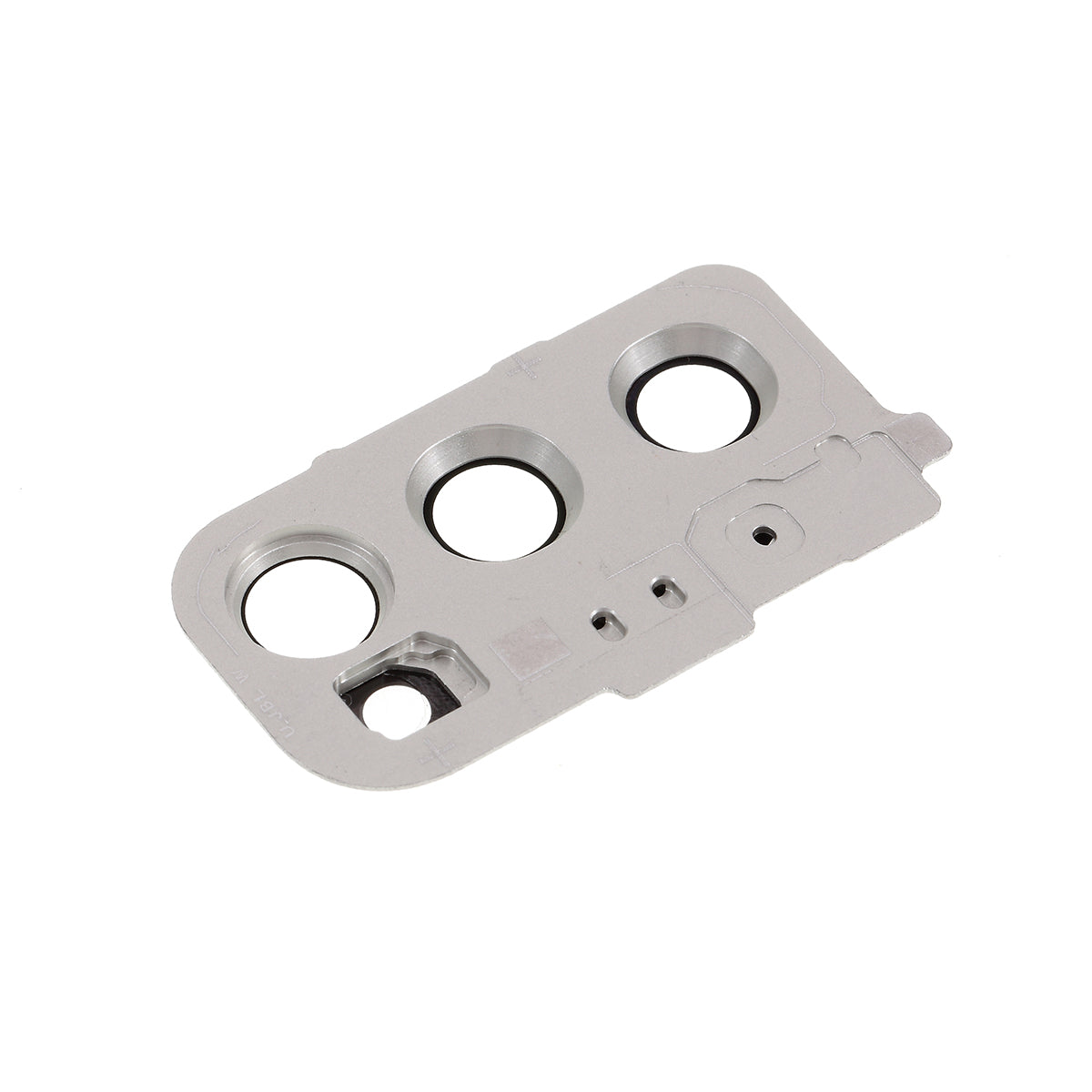 For Samsung Galaxy S20 4G G980 OEM Back Camera Lens Ring Cover with Glass Lens (without Logo) - White