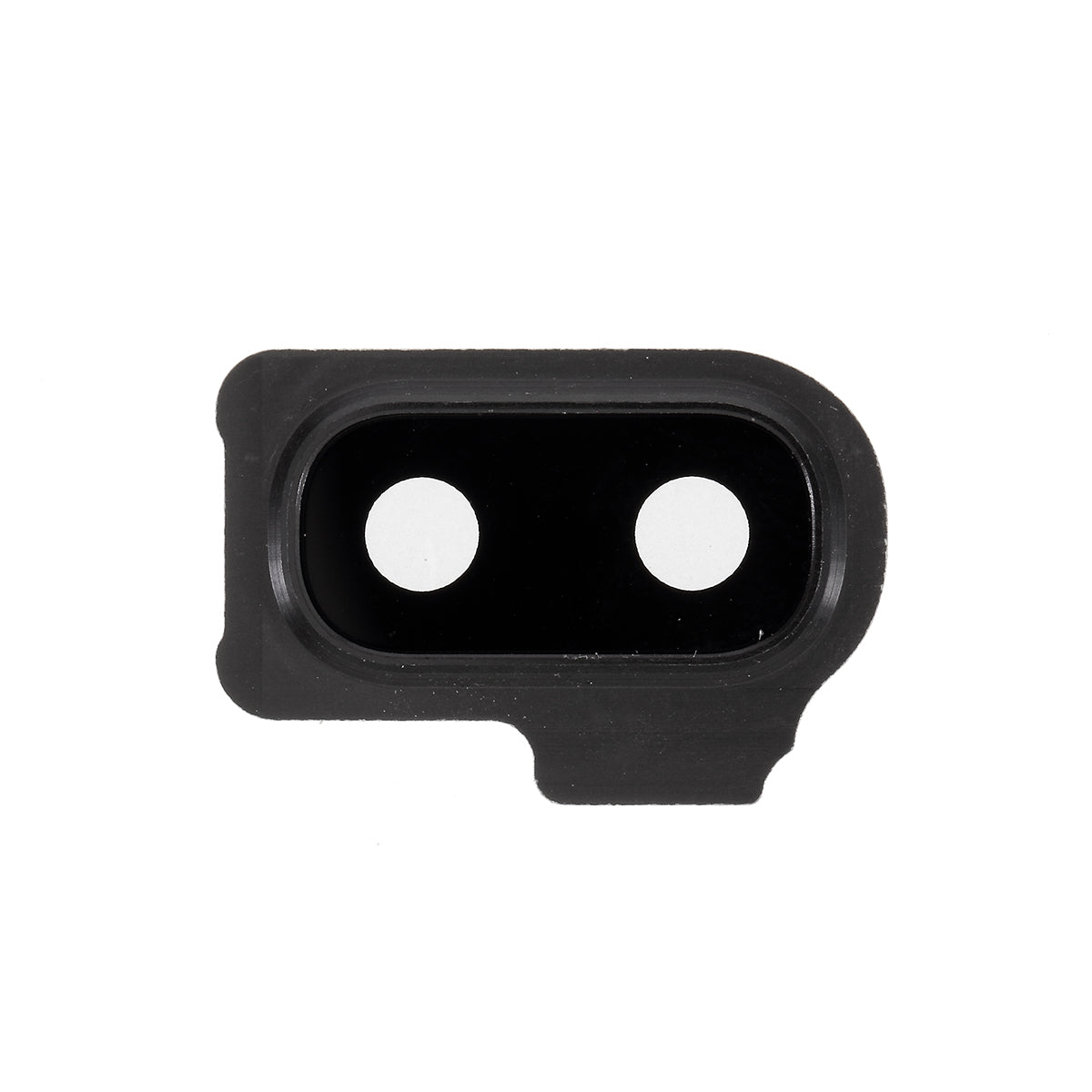 OEM Back Camera Lens Ring Cover with Glass Lens for Samsung Galaxy A20e SM-A202 - Black