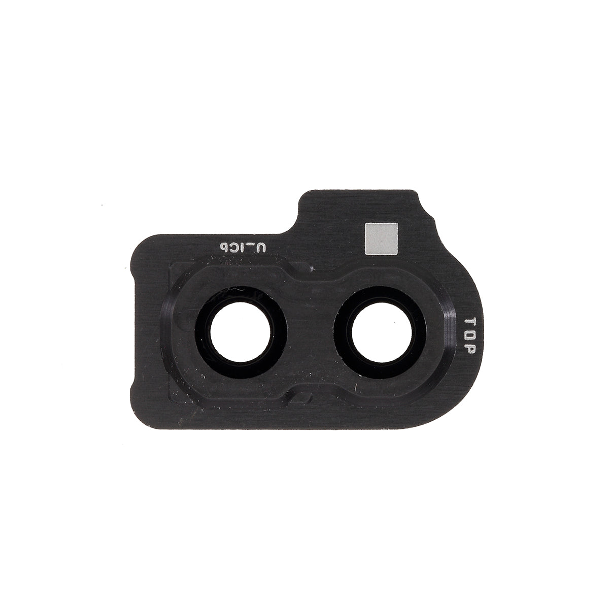 OEM Back Camera Lens Ring Cover with Glass Lens for Samsung Galaxy A20e SM-A202 - Black