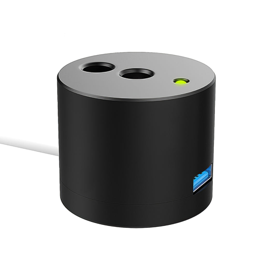 Desktop Charger Adapter for Apple Pencil (1st Generation) Charging Station with LED Light, USB Interface - Black