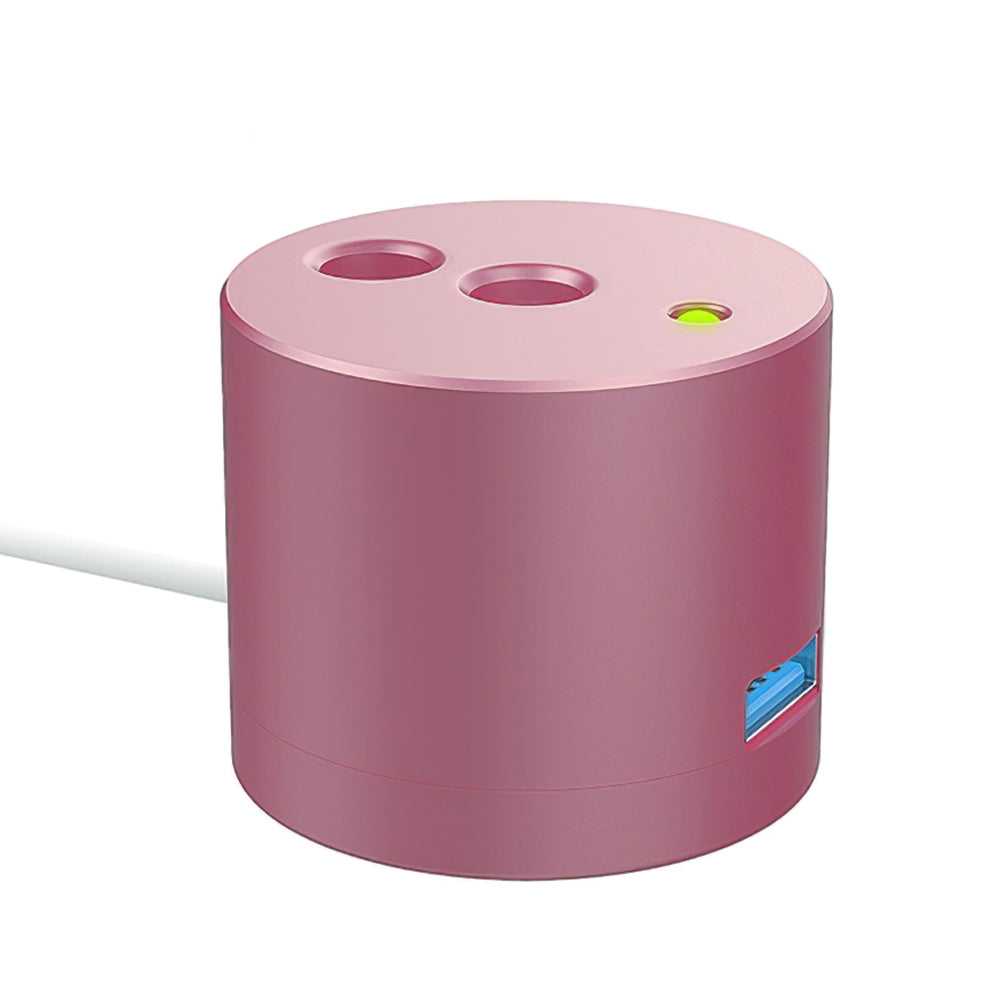 Desktop Charger Adapter for Apple Pencil (1st Generation) Charging Station with LED Light, USB Interface - Rose Gold