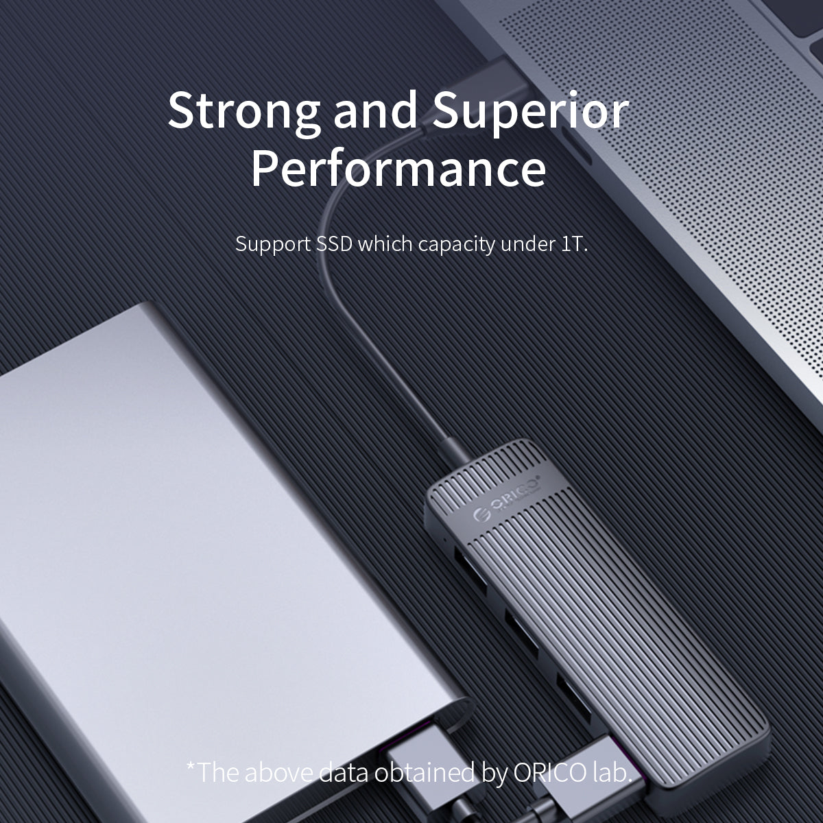 Uniqkart FL02 Multi-Port USB2.0 Hub Mini Portable Mini USB Adapter High-speed Sync Converter for Laptops - White