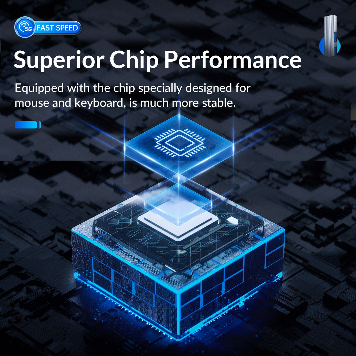 Uniqkart AH-A12F 4-Port USB3.0 HUB USB to USB3.0+USB2.0+TF Card Slot Adapter Converter Support Card Reader