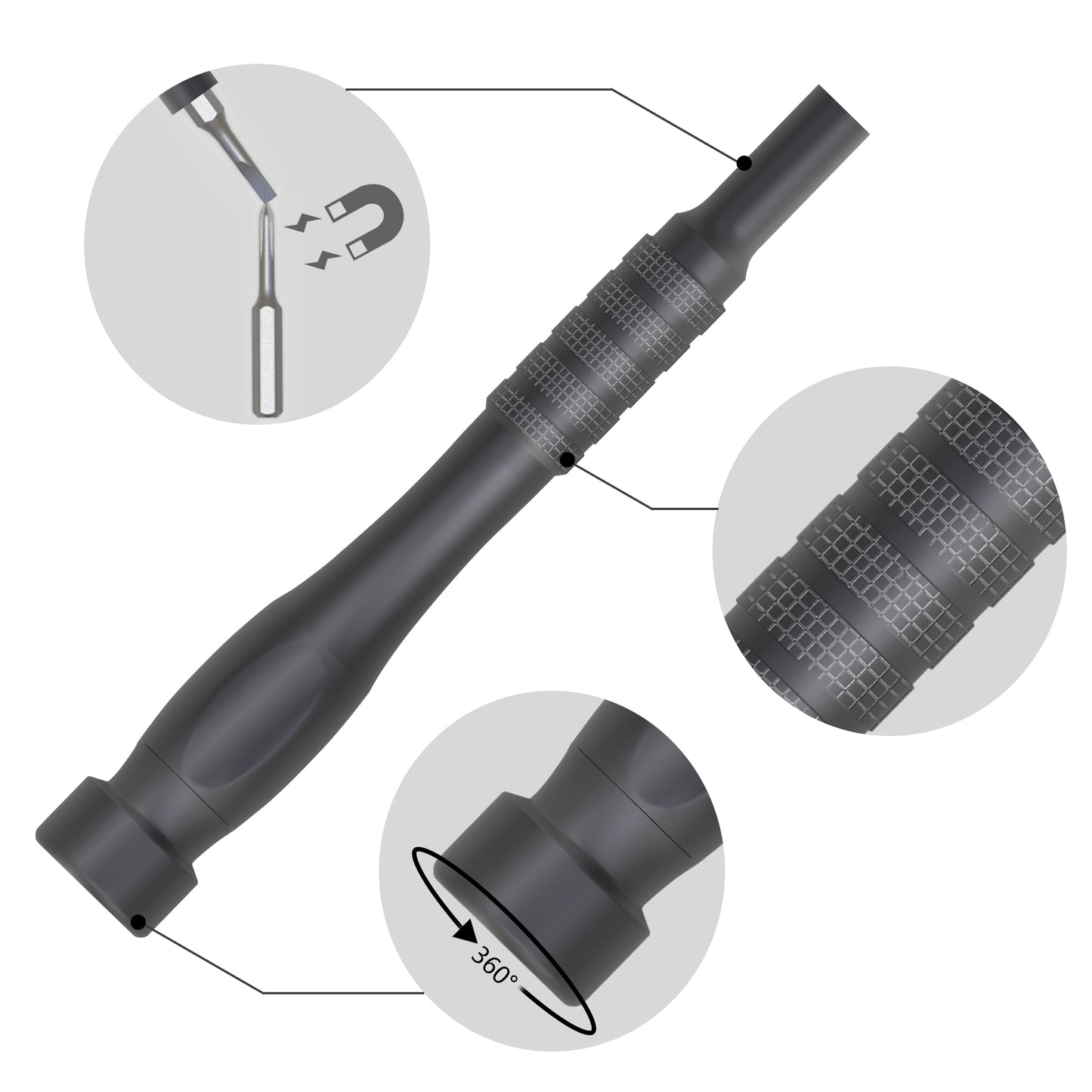 Jakemy JM-8172 73-in-1 Multifunction Precision Driver Bits Repair Tool Kit