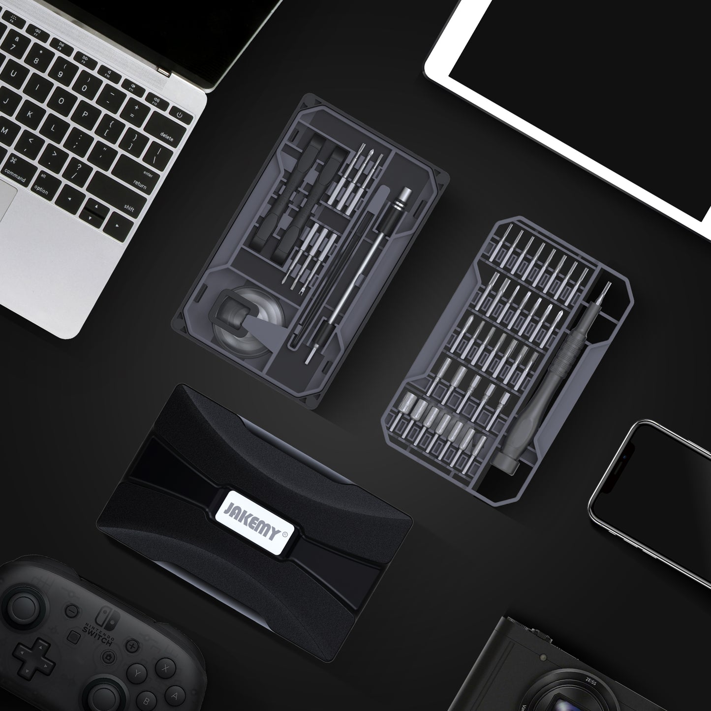 Jakemy JM-8172 73-in-1 Multifunction Precision Driver Bits Repair Tool Kit