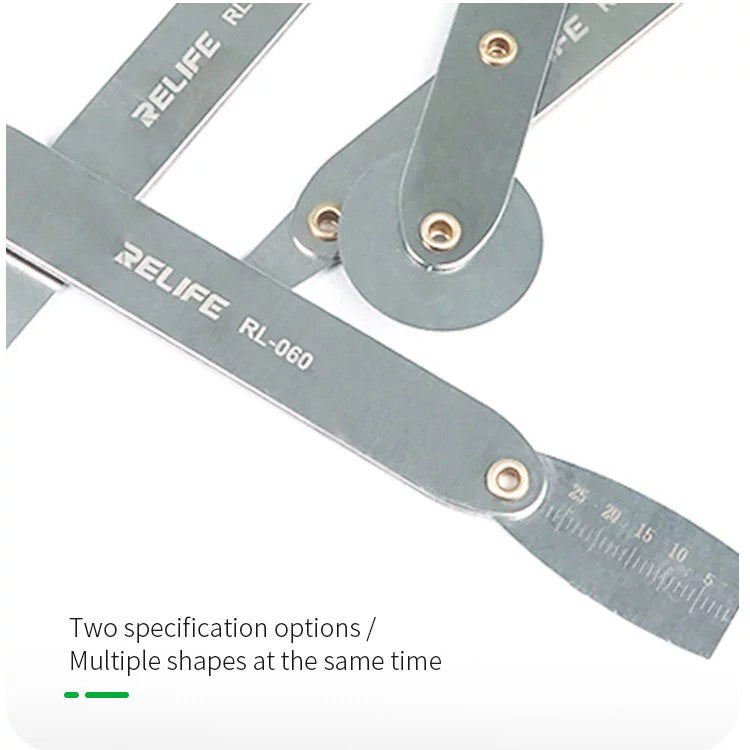 Relife RL-060 Metal Opening Repair Pry Crowbar Tool Kit Feeler Dsassembly Set for Phone Screen