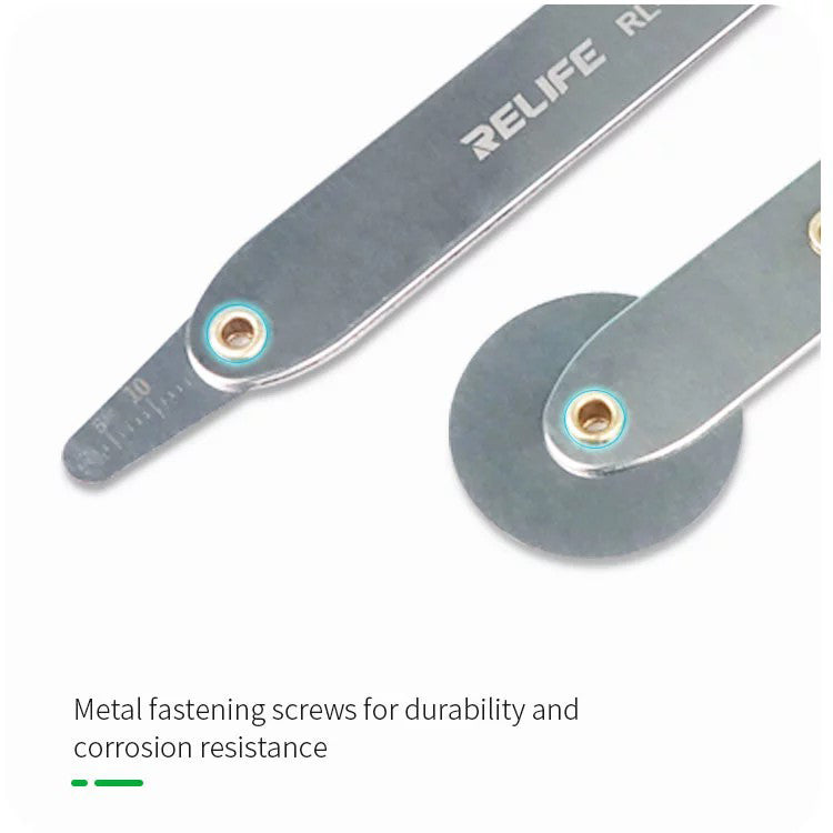 Relife RL-060 Metal Opening Repair Pry Crowbar Tool Kit Feeler Dsassembly Set for Phone Screen