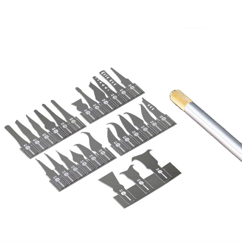 Uniqkart SS-101A BGA IC Chip CPU Glue Graver Chip Remover Knife Blade